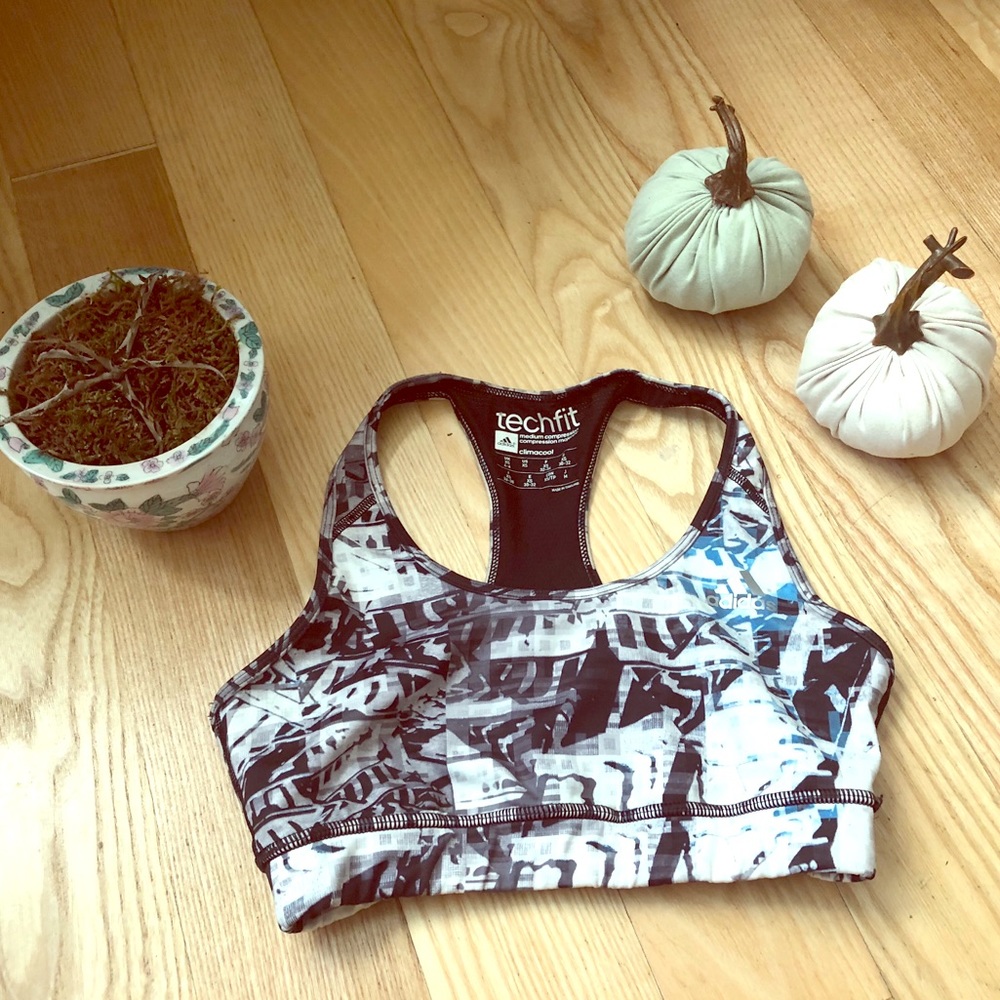 Adidas techfit climacool sports bra XS